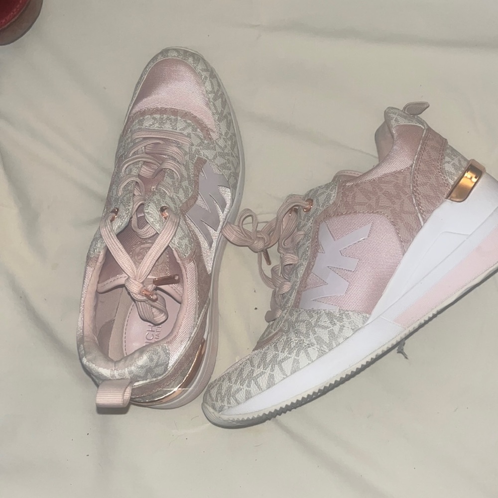 Michael kors pink sneakers